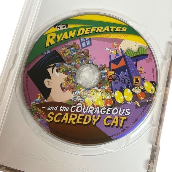 RYAN DEFRATES - And The Courageous Scaredy Cat DVD - Picture 3 of 4